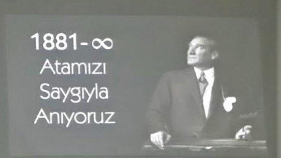 Ulu Önder Mustafa Kemal ATATÜRK´ün Edebiyete İntikalinin 79. Yıl Dönümü Törenlerle Anıldı.