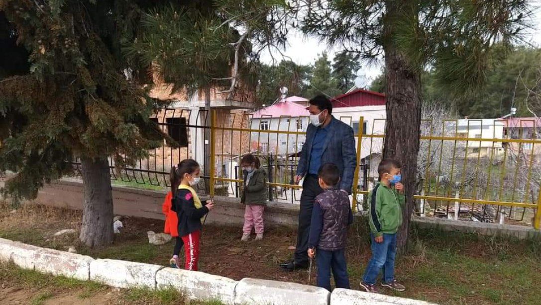 İlçe Milli Eğitim Müdürümüz Sayın Mustafa BAKKAL Sarıkavak Şehit Murat Erdi Eker İlkokulu' nu Ziyaret Etti