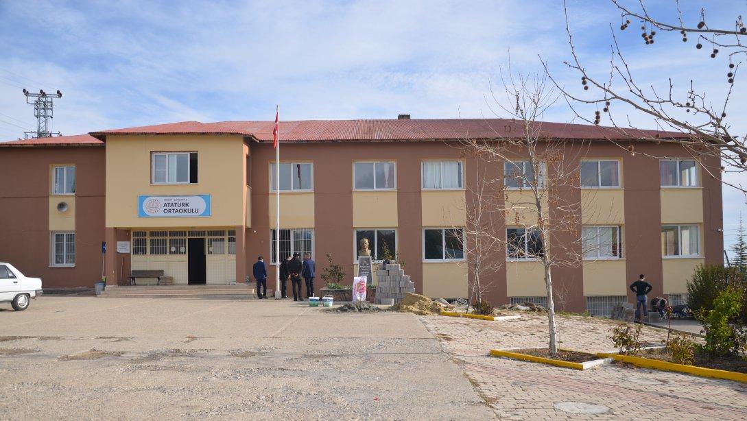 Atatürk Ortaokulunda Yapılan Onarımlar